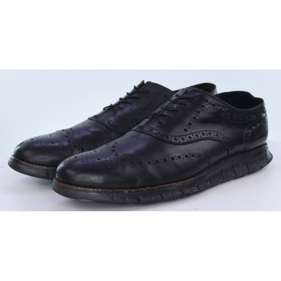 Cole Haan Zero Grand Men\'s Wingtip Oxfords Dress Shoes Size 12 M Leather C20719 main image 4